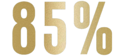 85%