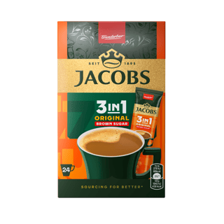 Jacobs Mixes Original Brown Sugar 3in1 Carton 10042645